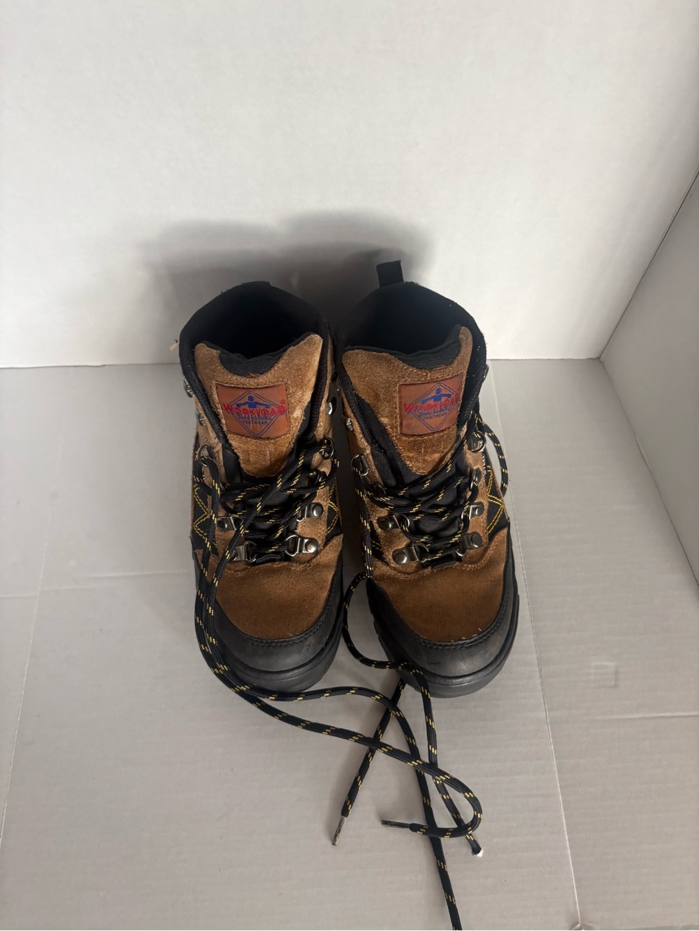 Workload Rock Leather Steel Toe Work Boots Women